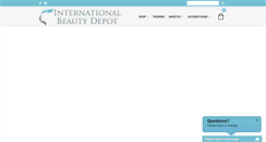 Desktop Screenshot of internationalbeautydepot.com